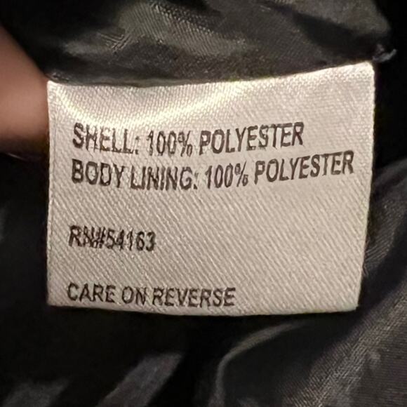 Calvin Klein Black Hooded Belted Trench Coat - Y2K Era Raincoat - Picture 7 of 12